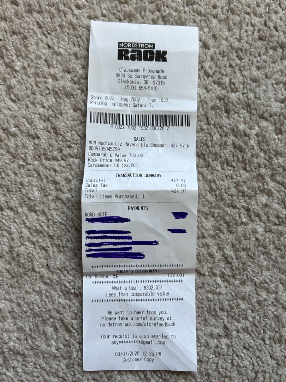 NWT MCM Reversible Liz Shopper Tote in Visetos Cognac Sz Large - Picture 16 of 16